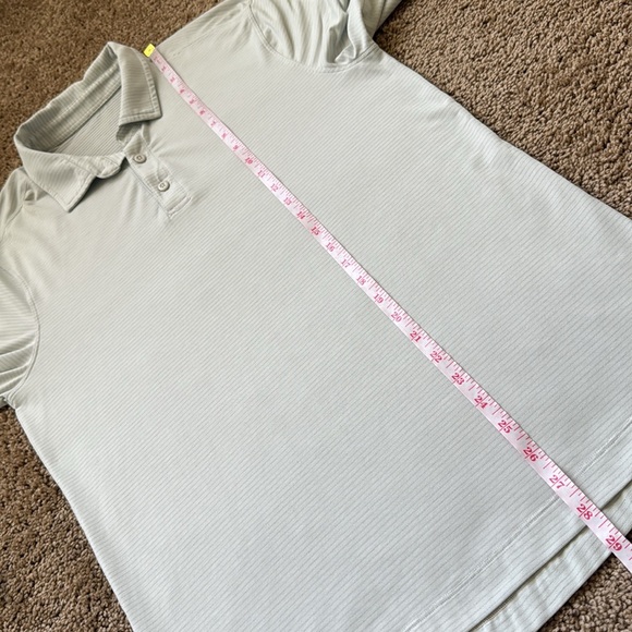Lululemon Evolution Long Sleeve Polo Heathered Vapor - Picture 10 of 10